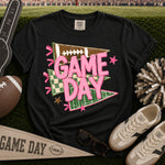 Pink Game Day Pennants DTF Transfer DTF Heat Press Transfer from Sweet Tee Transfers