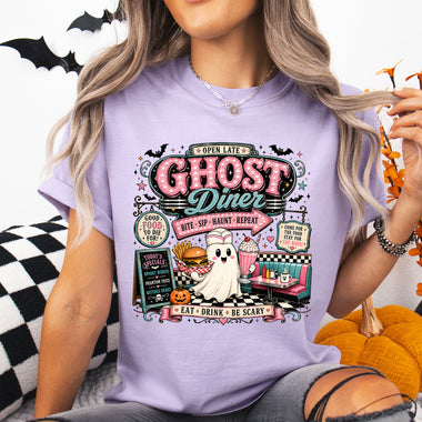 Ghost Diner DTF Transfer DTF Heat Press Transfer from Sweet Tee Transfers