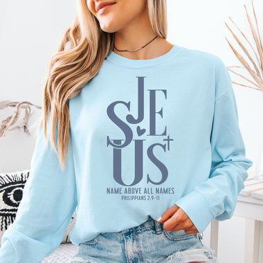 Jesus Name Above All Names DTF Transfer DTF Heat Press Transfer from Sweet Tee Transfers
