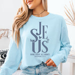 Jesus Name Above All Names DTF Transfer DTF Heat Press Transfer from Sweet Tee Transfers