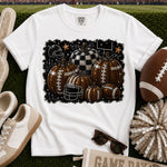 Fall Pumpkin Football DTF Transfer DTF Heat Press Transfer from Sweet Tee Transfers