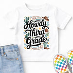 Howdy Third Grade DTF Transfer DTF Heat Press Transfer from Sweet Tee Transfers