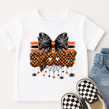 Spooky Halloween Coquette Bow DTF Transfer DTF Heat Press Transfer from Sweet Tee Transfers