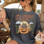 It's Spooky Season Y'all Pumpkin Face DTF Transfer DTF Heat Press Transfer from Sweet Tee Transfers
