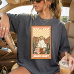Howdy Ghost Card DTF Transfer DTF Heat Press Transfer from Sweet Tee Transfers