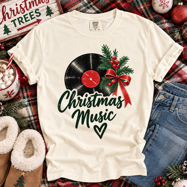 Christmas Music Is My Jam DTF Transfer DTF Heat Press Transfer from Sweet Tee Transfers
