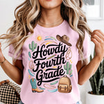 Howdy Fourth Grade DTF Transfer DTF Heat Press Transfer from Sweet Tee Transfers