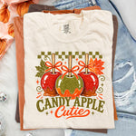 Candy Apple Cutie DTF Transfer DTF Heat Press Transfer from Sweet Tee Transfers