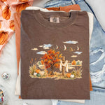 Fall Tree With Ducks DTF Transfer DTF Heat Press Transfer from Sweet Tee Transfers
