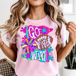 Go Fight Win DTF Transfer DTF Heat Press Transfer from Sweet Tee Transfers