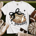 Game Day Cheetah Print Football DTF Transfer DTF Heat Press Transfer from Sweet Tee Transfers