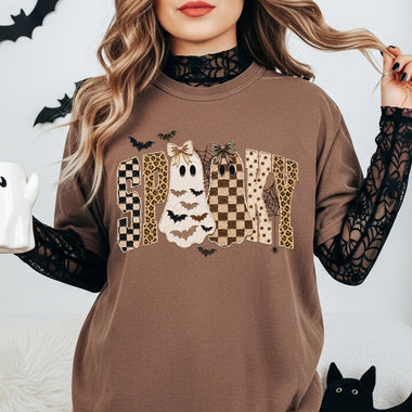 Trendy Spooky DTF Transfer DTF Heat Press Transfer from Sweet Tee Transfers
