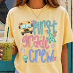 First Grade Crew DTF Transfer DTF Heat Press Transfer from Sweet Tee Transfers