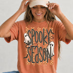 Spooky Season Striped Dark DTF Transfer DTF Heat Press Transfer from Sweet Tee Transfers