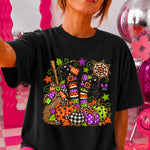 Bright Colors Witch Legs DTF Transfer DTF Heat Press Transfer from Sweet Tee Transfers