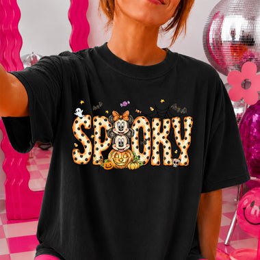 Spooky Mouse Halloween DTF Transfer DTF Heat Press Transfer from Sweet Tee Transfers