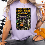 Every Night Is Fright Night Live at the Haunted Hall DTF Transfer DTF Heat Press Transfer from Sweet Tee Transfers