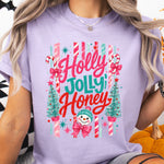 Holly Jolly Honey DTF Transfer DTF Heat Press Transfer from Sweet Tee Transfers