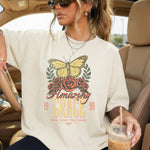 Amazing Grace Gold DTF Transfer DTF Heat Press Transfer from Sweet Tee Transfers