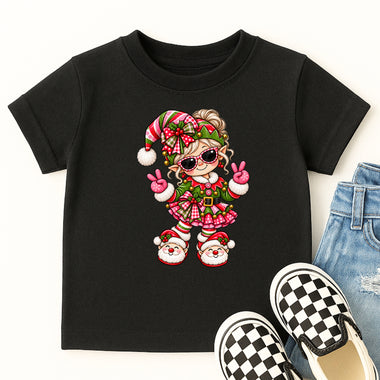 Elf Girl DTF Transfer DTF Heat Press Transfer from Sweet Tee Transfers