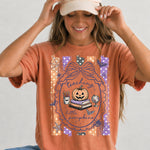 Teaching Little Pumpkins Striped DTF Transfer DTF Heat Press Transfer from Sweet Tee Transfers
