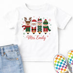 Personalized Christmas Pencils DTF Transfer DTF Heat Press Transfer from Sweet Tee Transfers