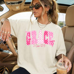 Grace Pink Bows 2 Cor 12:9 DTF Transfer DTF Heat Press Transfer from Sweet Tee Transfers