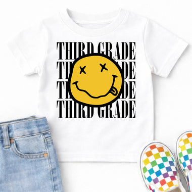 Nirvana Third Grade DTF Transfer DTF Heat Press Transfer from Sweet Tee Transfers