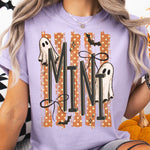 Halloween Ghost Mini Striped DTF Transfer DTF Heat Press Transfer from Sweet Tee Transfers