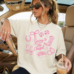 Going to the Chapel Cowgirl Pink DTF Transfer DTF Heat Press Transfer from Sweet Tee Transfers