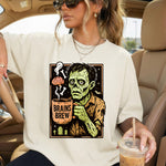 Brain Brew Zombie Coffee DTF Transfer DTF Heat Press Transfer from Sweet Tee Transfers