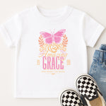 Amazing Grace Pink Orange DTF Transfer DTF Heat Press Transfer from Sweet Tee Transfers