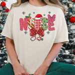 Christmas Nurse DTF Transfer DTF Heat Press Transfer from Sweet Tee Transfers