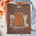 Pray Fall DTF Transfer DTF Heat Press Transfer from Sweet Tee Transfers