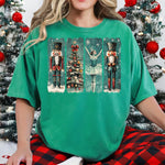 Nutcracker Vintage Grunge Blue DTF Transfer DTF Heat Press Transfer from Sweet Tee Transfers