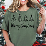 Merry Christmas Graphic DTF Transfer DTF Heat Press Transfer from Sweet Tee Transfers