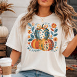 Folk Art Pumpkins DTF Transfer DTF Heat Press Transfer from Sweet Tee Transfers