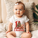 First Christmas Teddy Bear DTF Transfer DTF Heat Press Transfer from Sweet Tee Transfers