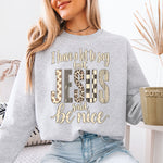 I Have a Lot to Say but Jesus Said Be Nice DTF Transfer DTF Heat Press Transfer from Sweet Tee Transfers