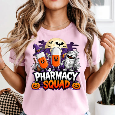 Halloween Pharmacy Squad DTF Transfer DTF Heat Press Transfer from Sweet Tee Transfers