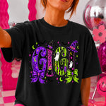 Bright Halloween Gigi DTF Transfer DTF Heat Press Transfer from Sweet Tee Transfers