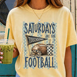 Saturdays Are for Football DTF Transfer DTF Heat Press Transfer from Sweet Tee Transfers