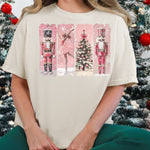 Nutcracker Vintage Grunge Pink DTF Transfer DTF Heat Press Transfer from Sweet Tee Transfers