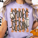 Spooky Season Striped Dark DTF Transfer DTF Heat Press Transfer from Sweet Tee Transfers