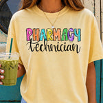 Pharmacy Technician Brights DTF Transfer DTF Heat Press Transfer from Sweet Tee Transfers