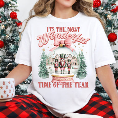 It's the Most Wonderful Time of the Year Nutcracker DTF Transfer DTF Heat Press Transfer from Sweet Tee Transfers
