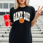Game Day Polka Dots Basketball DTF Transfer DTF Heat Press Transfer from Sweet Tee Transfers