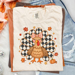 Checkered Turkey DTF Transfer DTF Heat Press Transfer from Sweet Tee Transfers