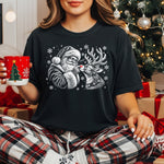Santa Boop Reindeer DTF Transfer DTF Heat Press Transfer from Sweet Tee Transfers