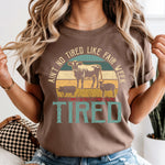 Ain't No Tired Like Fair Week Tired DTF Transfer DTF Heat Press Transfer from Sweet Tee Transfers